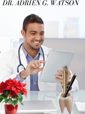 Tooth glass pen holder [Dr not included]